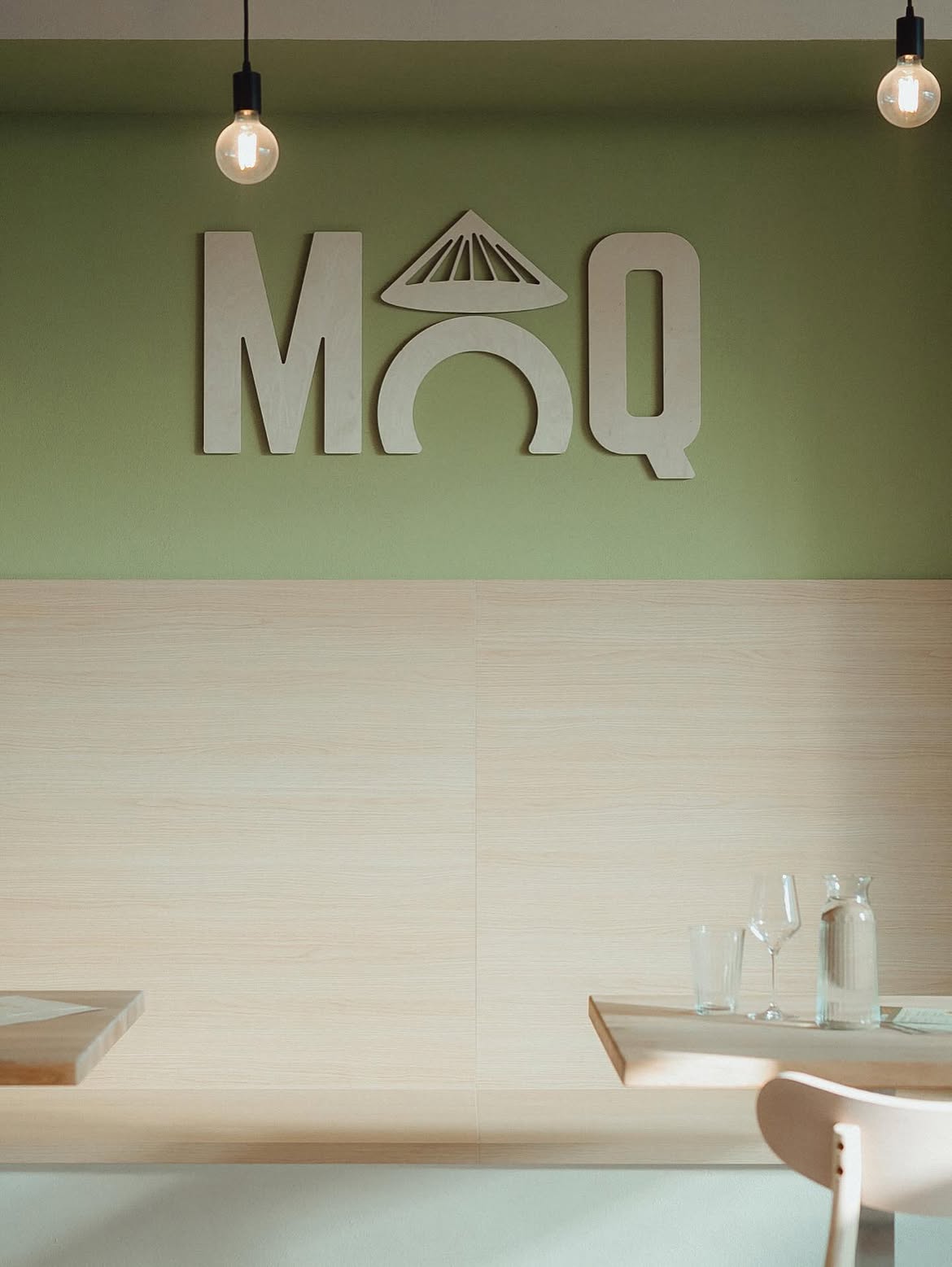Interiér MOQ Restaurant